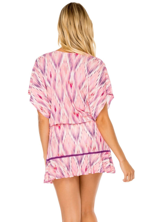 Luli Fama Cadiz Playera Ruffle Dress